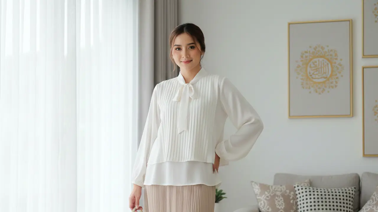 Model Baju Lebaran Tanpa Hijab Tapi Tetap Sopan