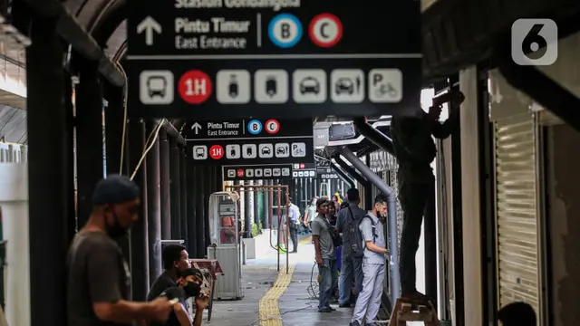 Pembuatan Ruko UMKM di Stasiun Gondangdia
