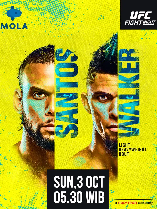 Santos vs Walker di UFC Fight Night.