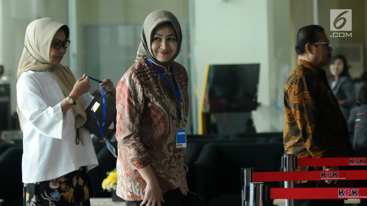 Airin Rachmi Diany Temui KPK