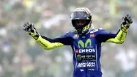 3. Valentino Rossi (Movistar Yamaha) - 108 Poin. (EPA/Vincent Jannink) 