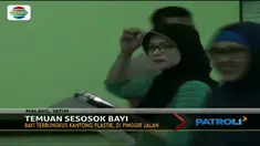 Bayi lucu tersebut ditemukan dalam keadaan masih terbungkus ari-ari.