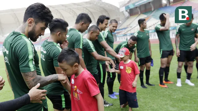 Piala AFF 2018 : Latihan Timnas Indonesia