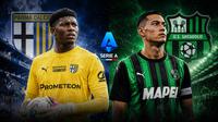 Cover - Parma Vs Sassuolo: Zion Suzuki dan Jay Idzes. (Chatgpt/Bola.com)