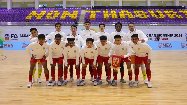 Timnas Futsal Indonesia Vs Brunei Darussalam di ASEAN Futsal Championship 2026