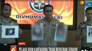 Hasil penyelidikan Tim Densus 88 menunjukkan bahwa tersangka RA mendapat bantuan dua orang yaitu AA dan S dalam merakit bom.