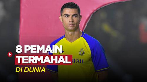 MOTION GRAFIS: Cristiano Ronaldo dan 7 Pemain dengan Bayaran Tertinggi di Dunia