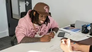 Influencer medsos sekaligus streamer Twitch Kai Cenat (21) dalam akun Instagramnya. (Foto: Instagram @kaicenat)