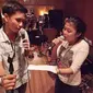 Calvin dan Agnes Mamamia akan menyanyikan lagu dangdut