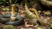 7 Perbedaan Ular King Cobra dan King Koros, Mana yang Lebih Berbahaya?