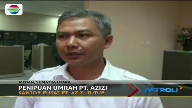Tak kunjung diberangkatkan, para calon jemaah umrah datangi kantor PT Azizi.