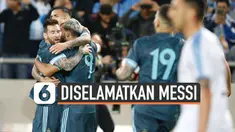 Laga persahabatan Argentina dan Uruguay berlangsung imbang. Skor 2-2 terus bertahan hingga akhir pertandingan.