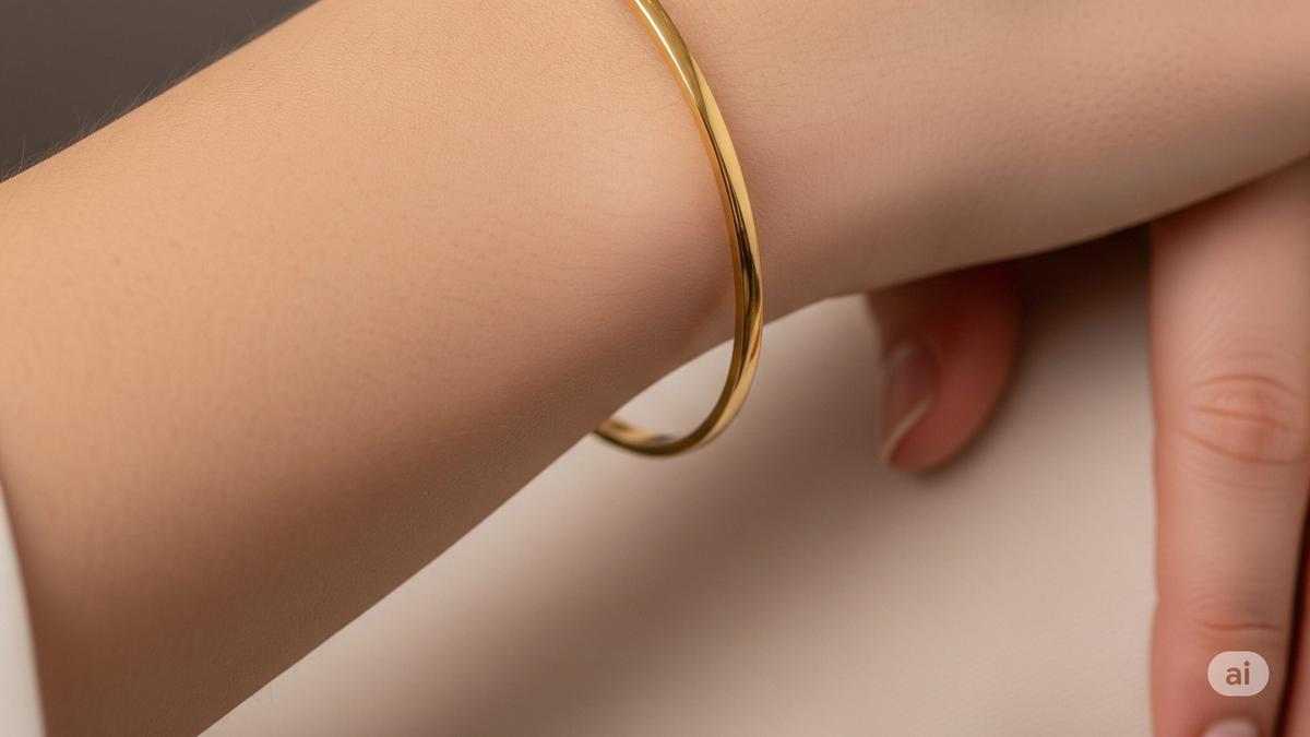 7 Model Gelang Bangle Tipis dengan Batu Permata di Tengah Tren Terbaru 2025, Cocok untuk Kondangan