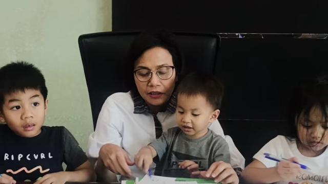 Menteri Keuangan (Menkeu) Sri Mulyani Indrawati juga turut mengucapkan hari Anak Indonesia 2022.