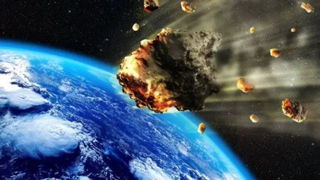 ilustrasi asteroid.