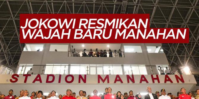 VIDEO: Presiden Jokowi Resmikan Stadion Baru Manahan Solo