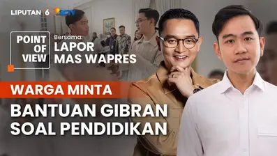 Video Bisa Mengadu Gratis Lewat Program Lapor Mas Wapres, Gibran Rakabuming Terima Aduan Soal Pendidikan 27 Sep 2026