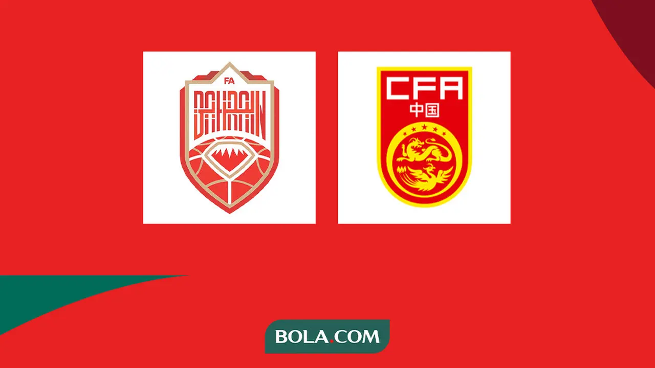 Kualifikasi Piala Dunia 2026 - Logo Bahrain dan Logo China