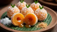 Resep Klepon Labu Kuning Isi Gula Merah yang Lumer, Kenyal, dan Kaya Nutrisi