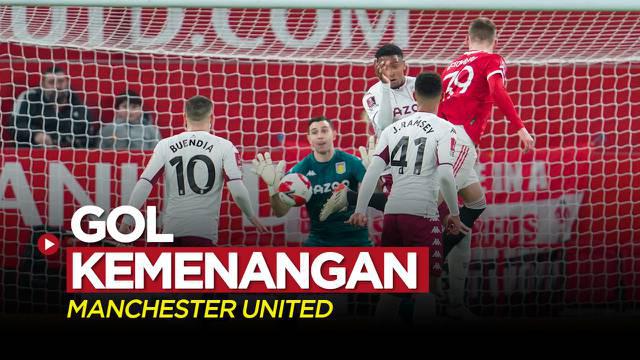 Berita video momen gol kemenangan yang mengantarkan Manchester United ke babak keempat Piala FA 2021/2022, Selasa (11/1/2022) dinihari WIB.
