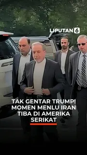 Tak Gentar Trump! Momen Menlu Iran Tiba di Amerika Serikat