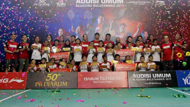 26 Atlet Muda Lolos ke Final Audisi Beasiswa Bulu Tangkis 2019