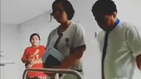 Pria petugas rumah sakit yang melakukan pelecehan seksual kepada pasien. (Sumber Foto: Instagram/thelovewidya)