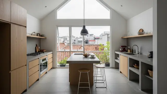 Model Atap Dapur Minimalis