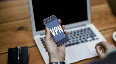 Ilustrasi aplikasi VPN di smartphone. Liputan6.com/Mochamad Wahyu Hidayat