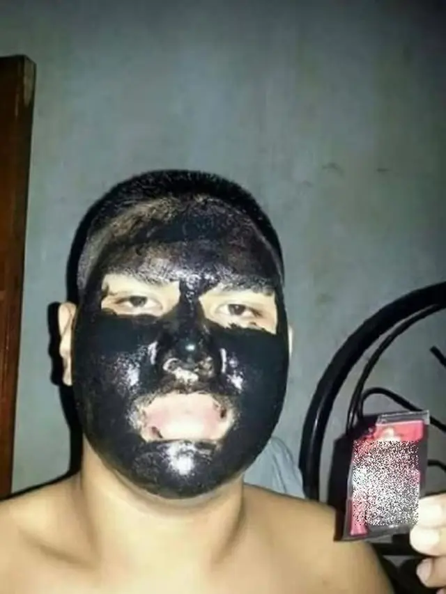 6 Potret Orang Salah Kira Pakai Masker Ini Kocak