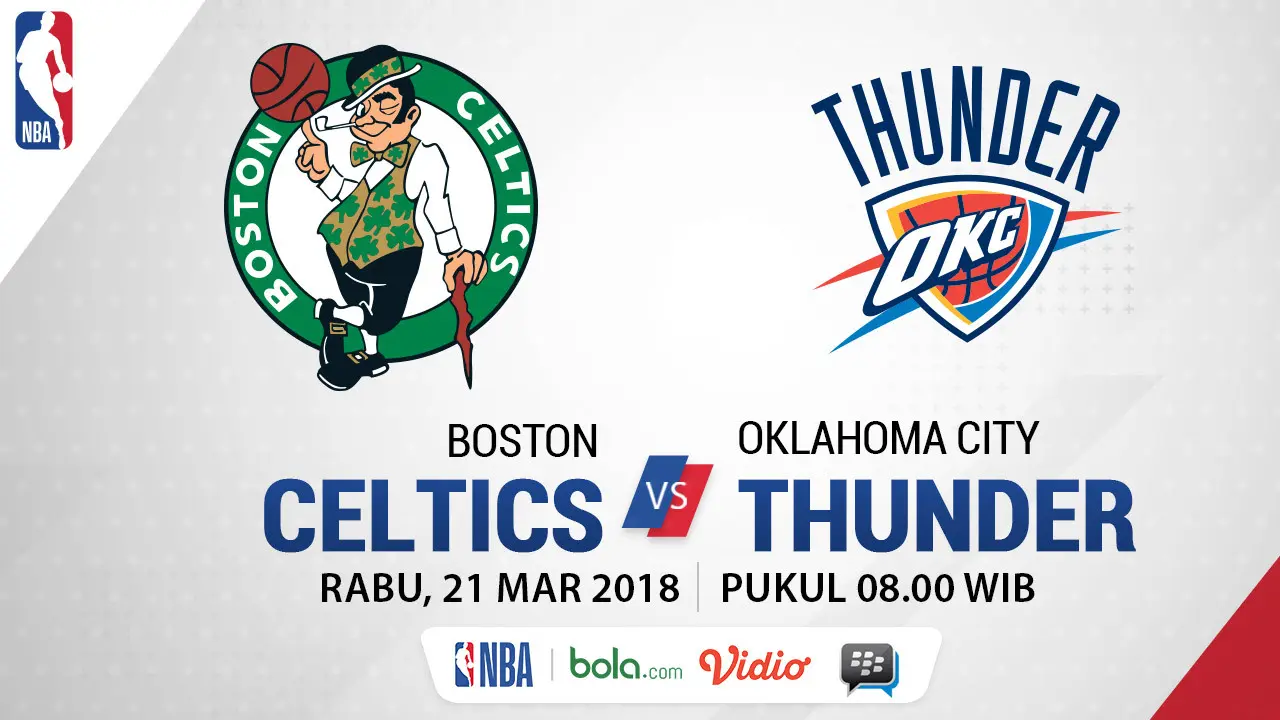 Boston Celtics Vs Oklahoma City Thunder
