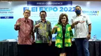 Konferensi pers&nbsp;FLEI Expo 2022 secara hybrid, 25 Mei 2022. (dok. tangkapan layar Zoom)