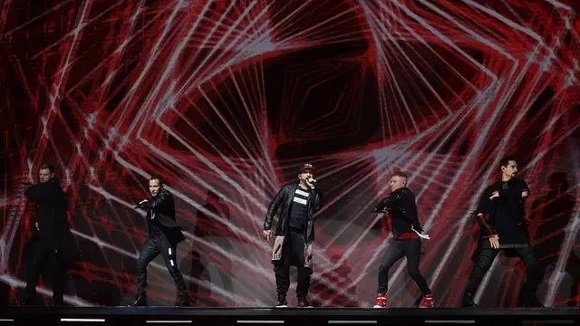 Konser Backstreet Boys di JIExpo Kemayoran, Jakarta, Sabtu (26/10/2019). (Bambang Ekoros Purnama)