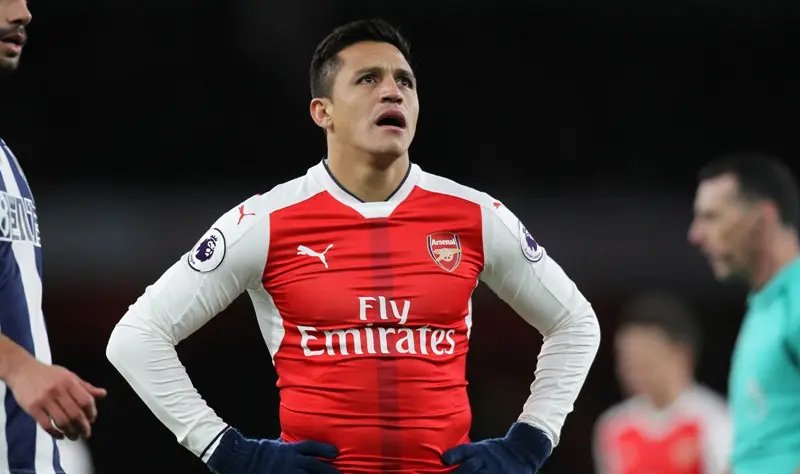 Alexis Sanchez selalu tampil sepenuh hati untuk Arsenal. (AFP/Ian Kington)