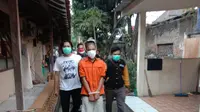 Pengguna Liquid Narkoba Ditangkap Satresnarkoba Polres Serang Kota. (Rabu, 25/08/2021). (Yandhi Deslatama/Liputan6.com).