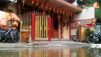 Akses Kebanjiran, Vihara di Kampung Pulo Tetap Gelar Ibadah Imlek