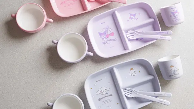 Karakter Sanrio, Melody, Kuromi dan Cinnamoroll Menggemaskan Hadir di Alat Makan hingga Stroller si Kecil. dok. SugarBaby