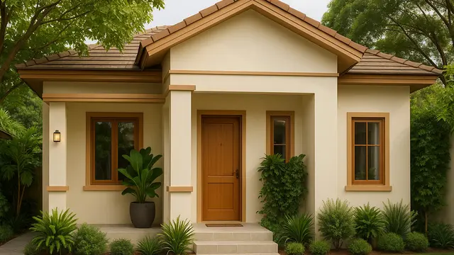 7 Gambar Rumah Minimalis dengan Warna Earth Tone, Cocok untuk Iklim Tropis