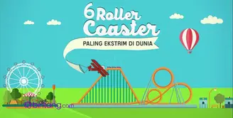 Roller coaster adalah wahana permainan berupa kereta yang dipacu dengan kecepatan tinggi pada jalur rel khusus. Roller Coaster ini memiliki keekstriman luar biasa yang membuat adrenalin kamu tertantang. 6 Roller Coaster terekstrim di Dunia, Bintang.c...