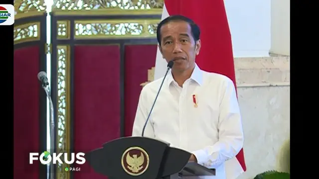 Jokowi Pimpin Rakornas HKTI di Istana Merdeka