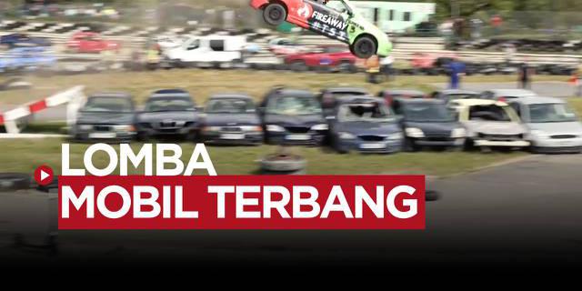 VIDEO: Melihat Kompetisi Olahraga Ekstrem Mobil Terbang di Inggris