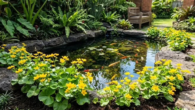 Marsh Marigold (Caltha palustris)
