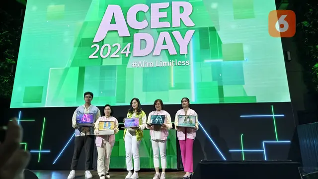 Acer Day 2024, kampanye Acer untuk memperkenalkan produk laptop AI mereka (Liputan6.com/ Agustin Setyo Wardani)