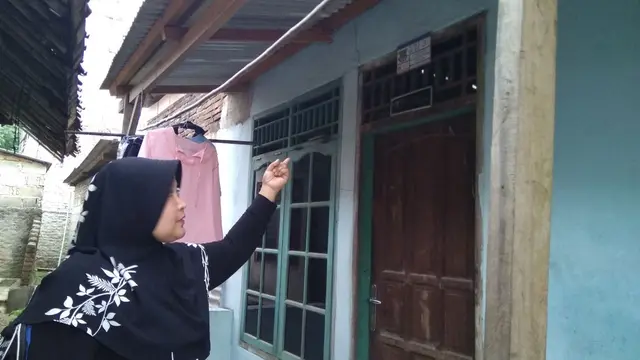 Kontrakan yang diduga penampungan tindak pidana perdagangan orang (Liputan6.com/Pramita)