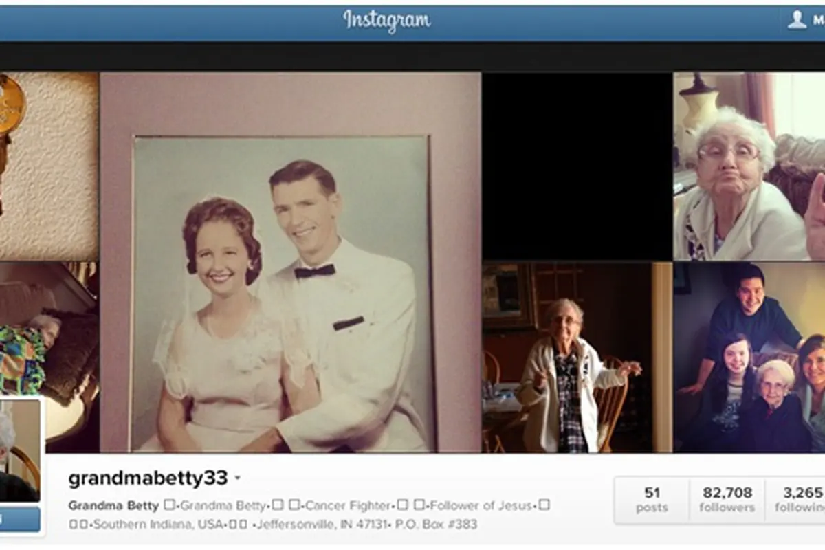 Foto: copyright instagram.com/grandmabetty33