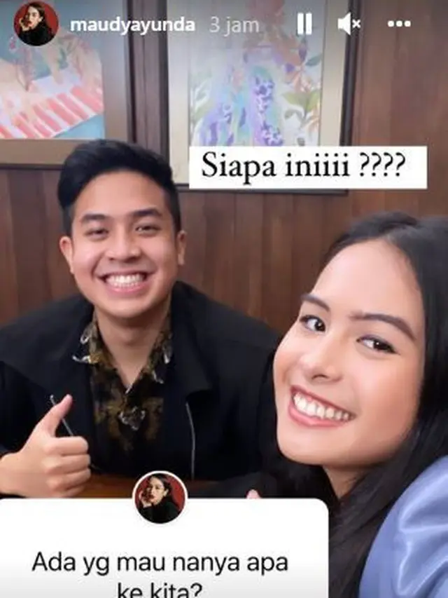 6 Momen Keakraban Jerome Polin dan Maudy Ayunda, Disebut Mirip