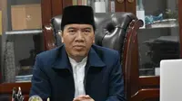 Rektor UNDIP Prof Yos Johan Utama mendukung Kapolri mengusut tuntan kasus pembunuhan Brigadir J yang menyeret mantan Kadiv Propam Ferdy Sambo. (Foto: Liputan6.com/Felek Wahyu)