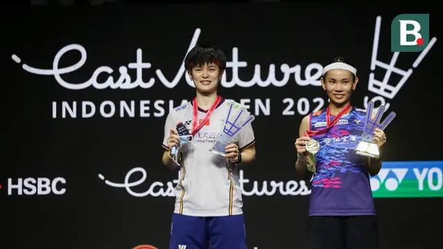 Foto: Bungkam Wang Zhi Yi, Tai Tzu Ying Kunci Gelar Juara Indonesia Open Ketiga Sepanjang Kariernya