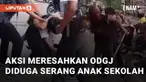 ODGJ diduga menyerang anak sekolah di Leuwiranji Rangkasbitung. Menurut warga, ODGJ tersebut sering terlihat membawa sebatang kayu