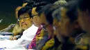 Menteri Siti Nurbaya , menghadiri rapat kerja dengan komisi VII DPR RI, Senin (09/02/2015). Rapat membahas Rancangan APBN-P 2015 dalam kementerian Lingkungan Hidup dan Kehutanan Republik Indonesia. (Liputan6.com/Andrian M Tunay)
